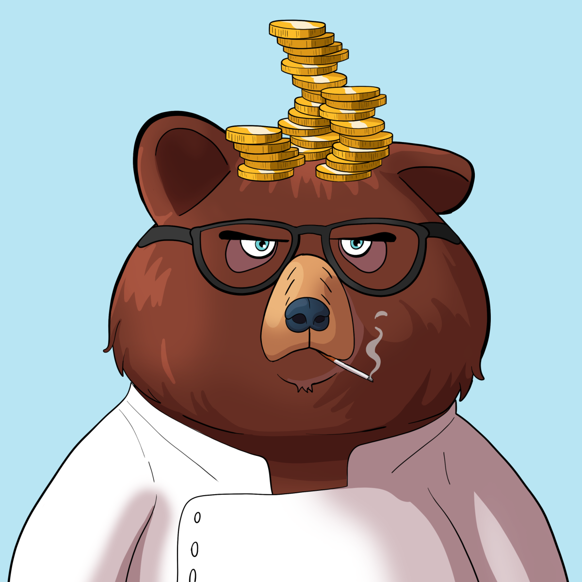 #1210 • Heavy Jabroni Brown Bear