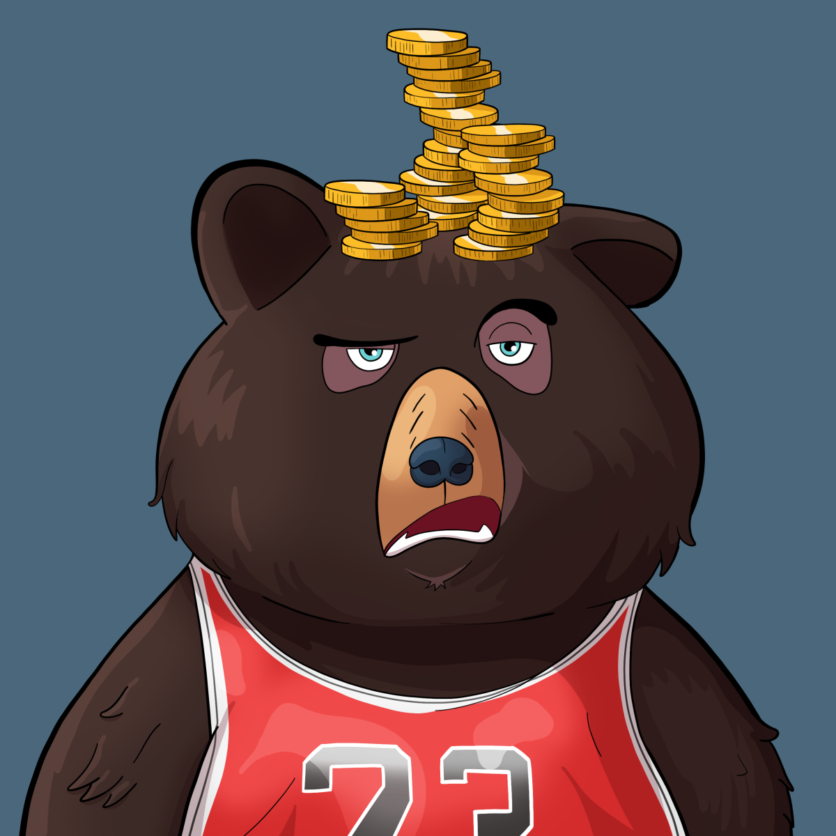 #1337 • Bubba Chompy Shady Bear