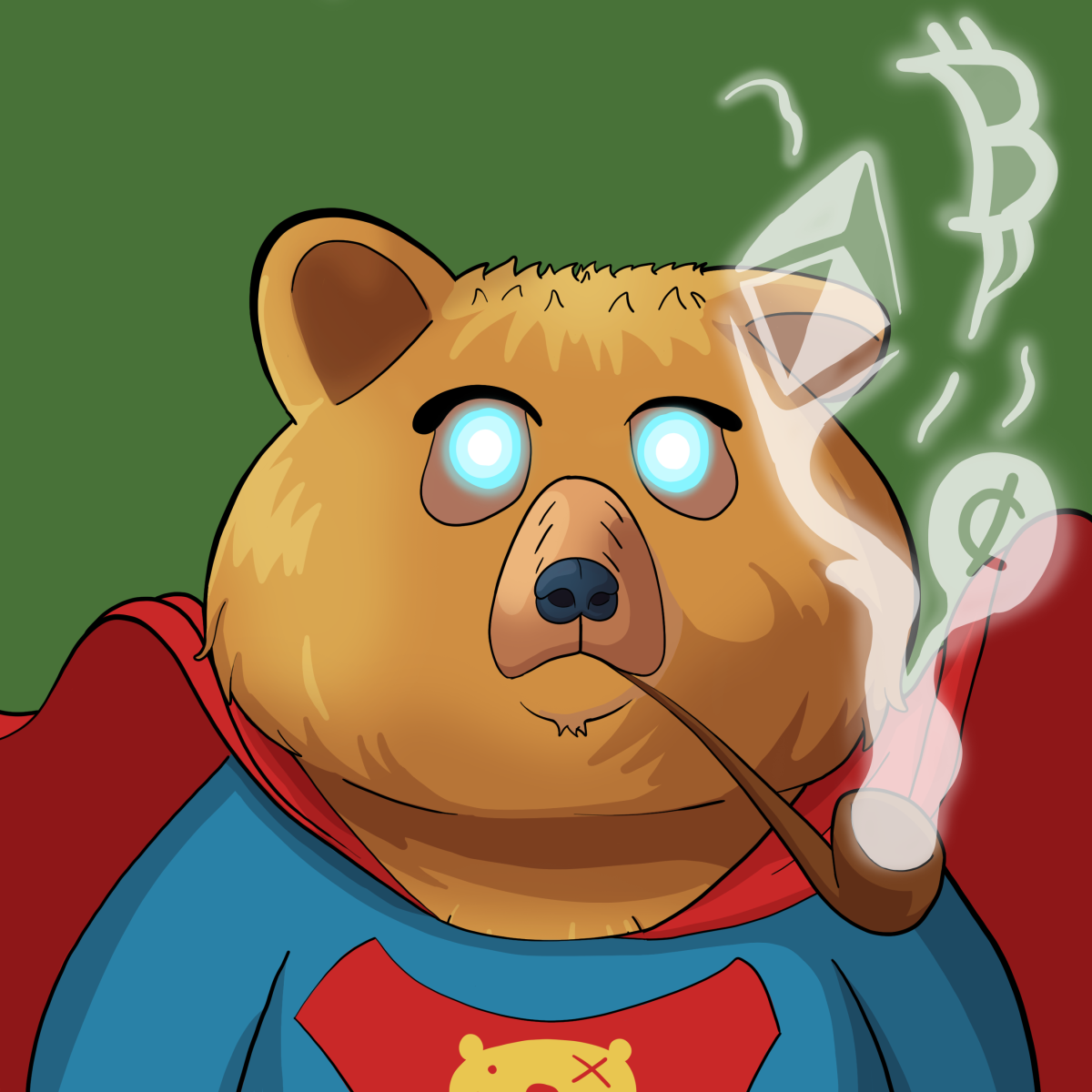 #1382 • Studly Pimpin' Honey Bear