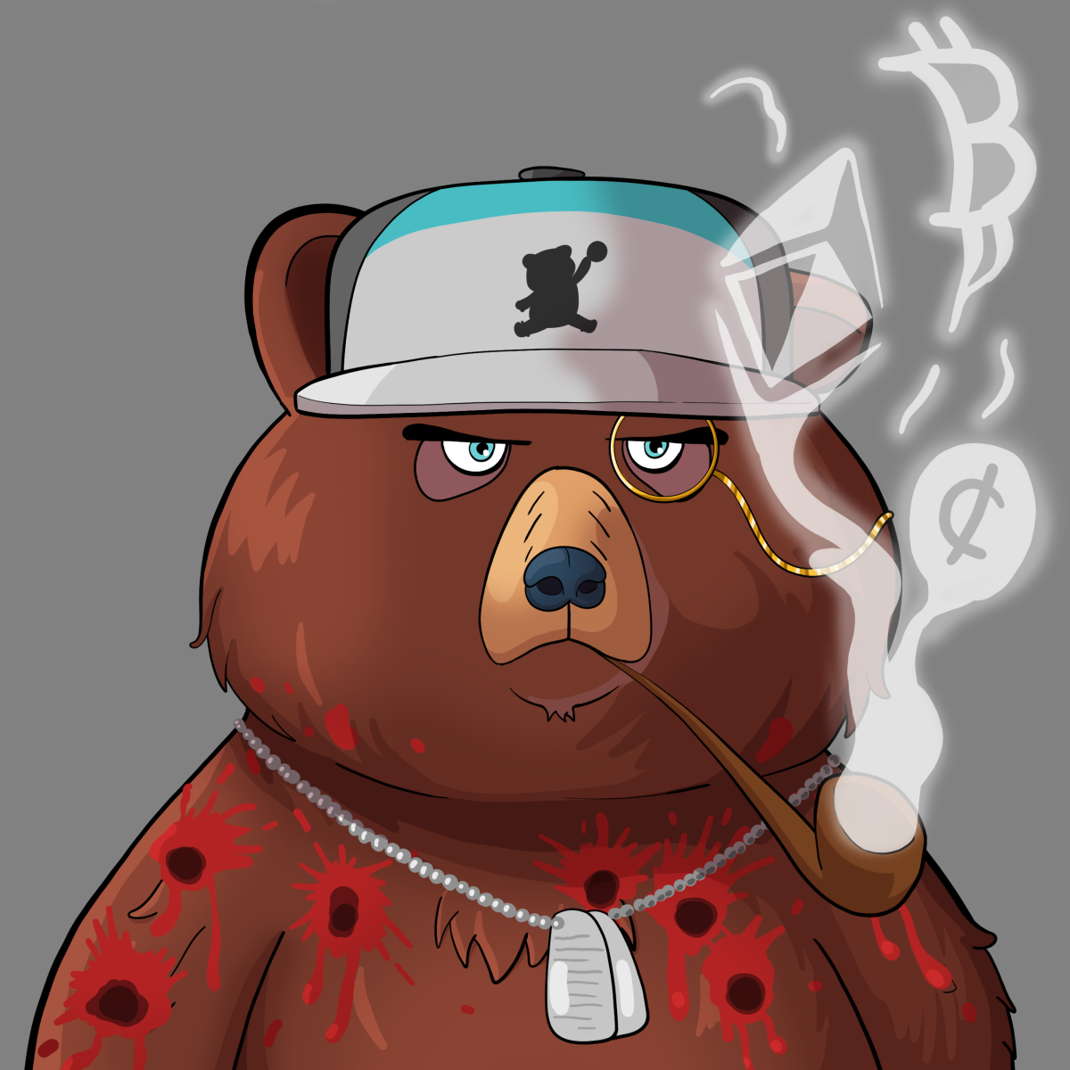 #2055 • Jabroni Prickly Brown Bear