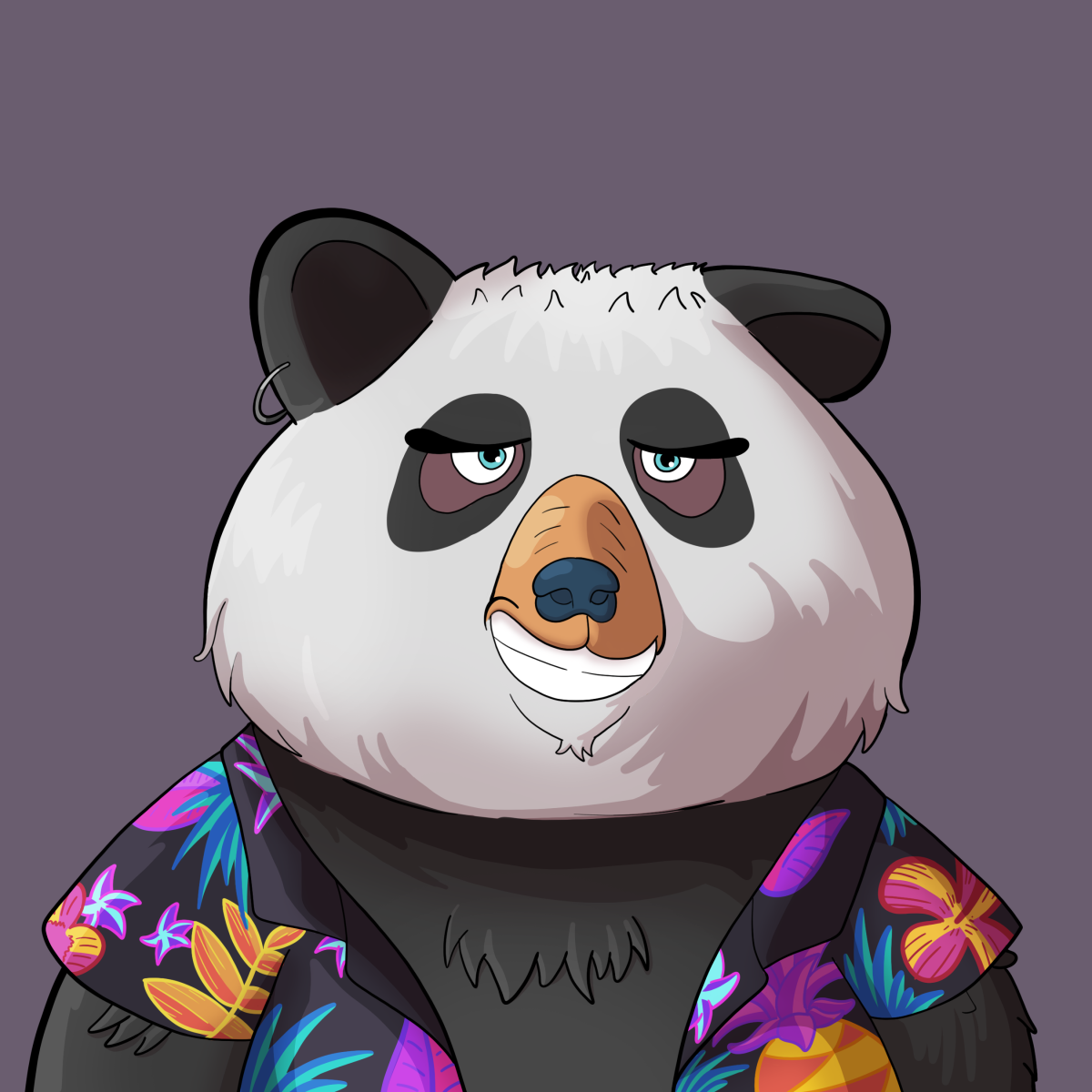 #2204 • Mooshy Bouncy Panda Bear