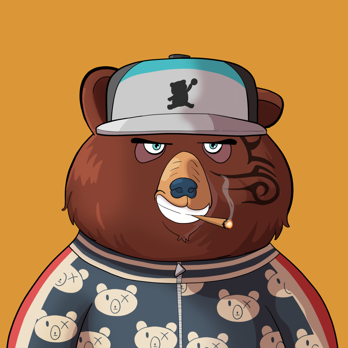 #2996 • Handsome Murky Coco Bear