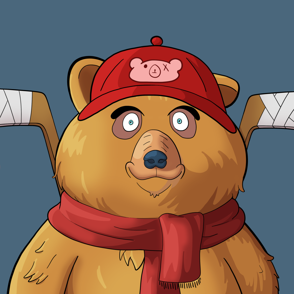 #3325 • Suave Stylin' Honey Bear