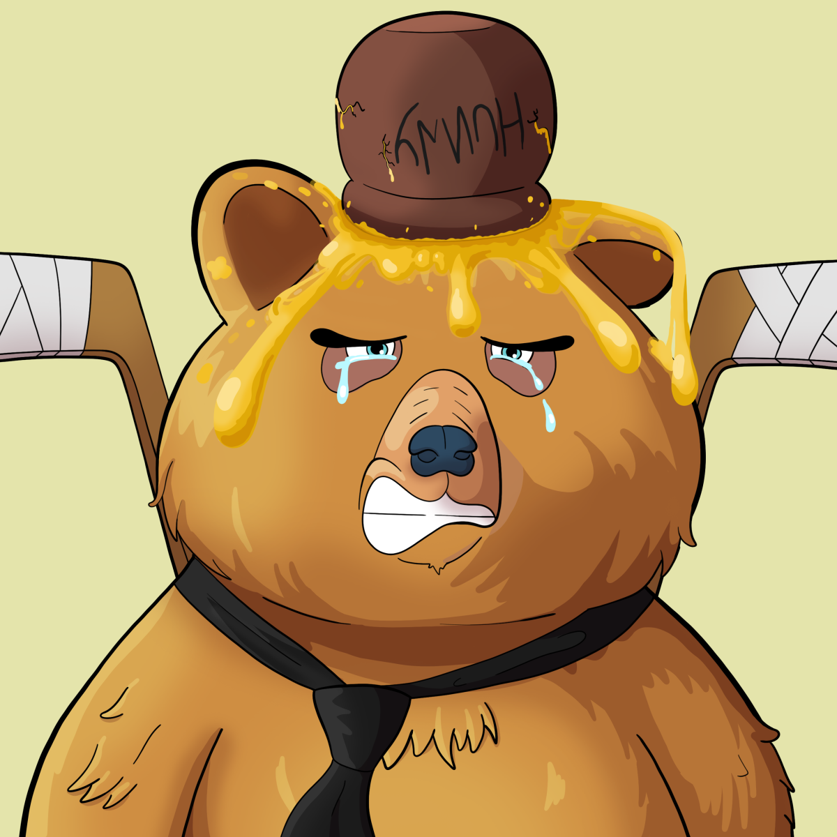 #4082 • Drippy Suave Honey Bear