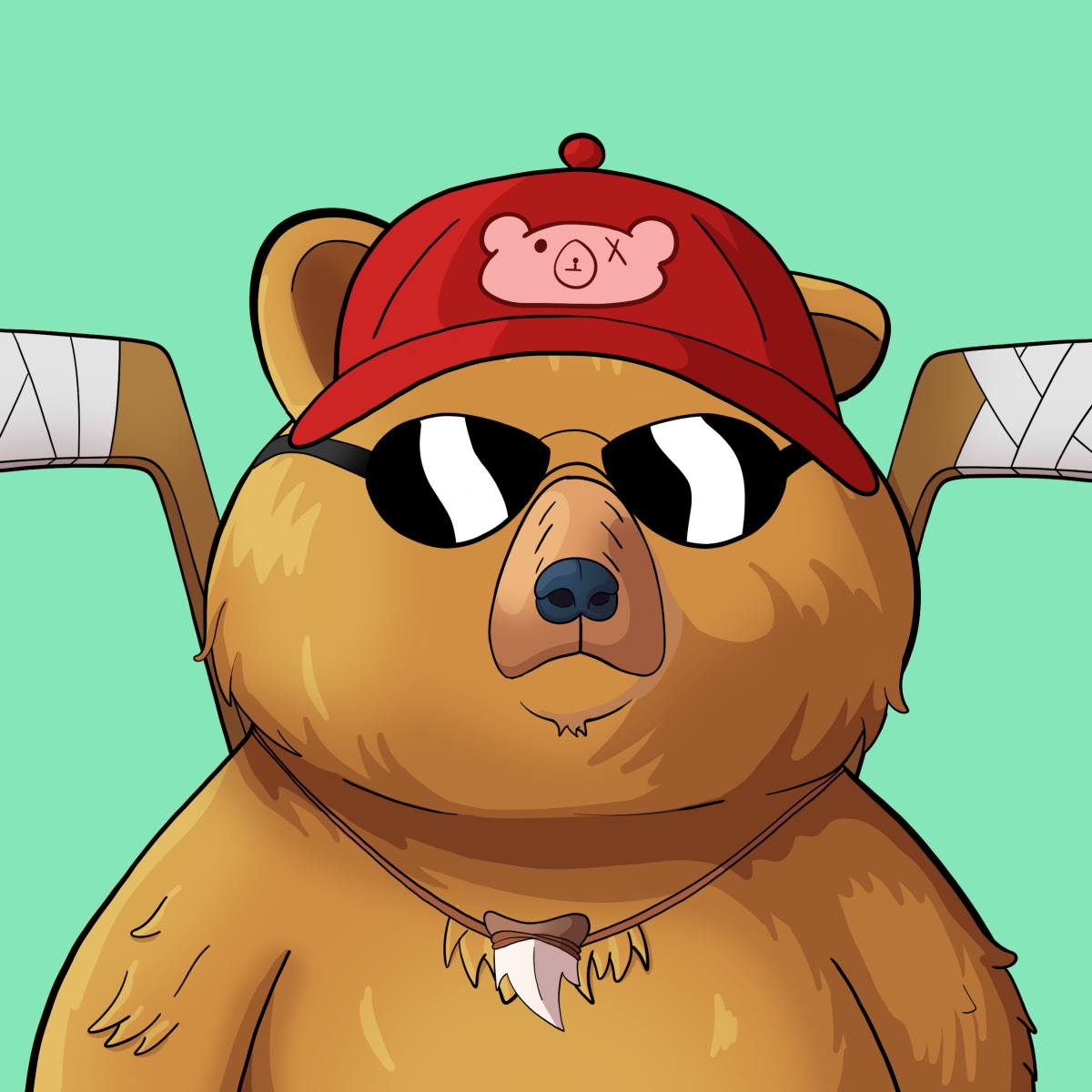 #4204 • Soapy Bored Butterscotch Bear