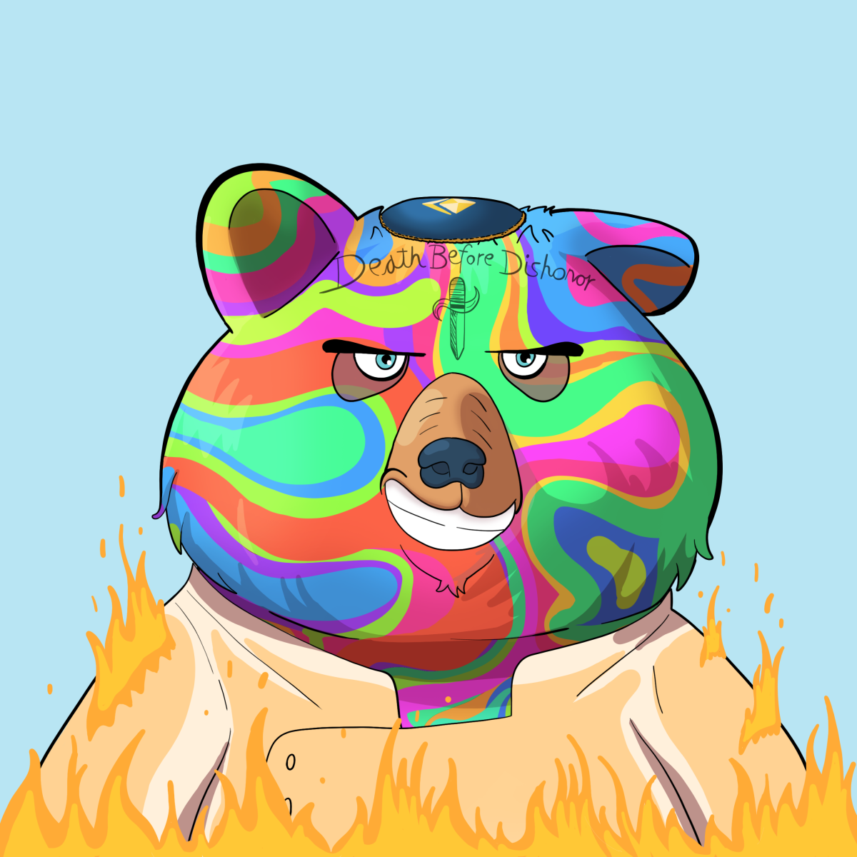 #4863 • Chunky Corny Zooted Bear