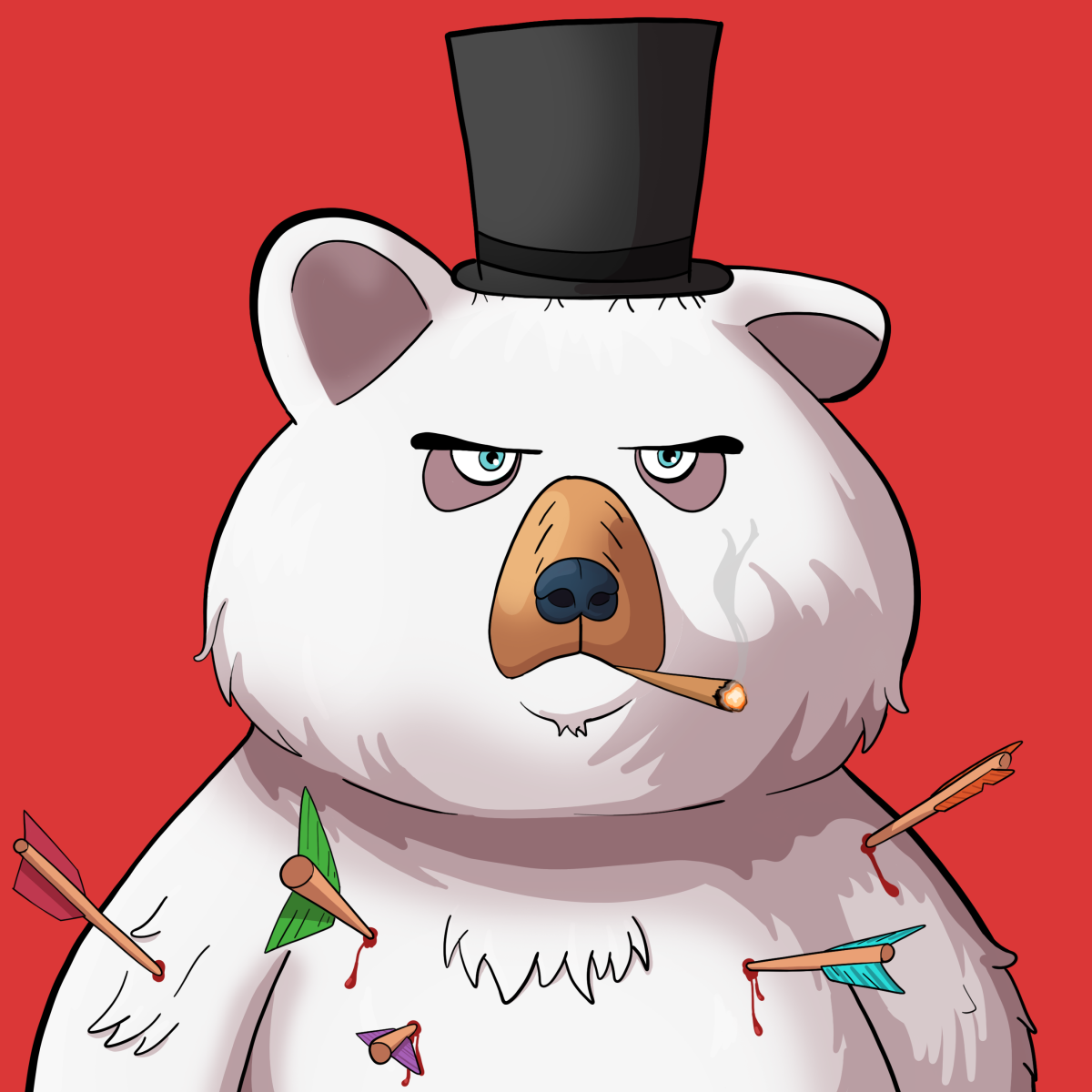 #503 • Stylin' Heavy Milky Bear