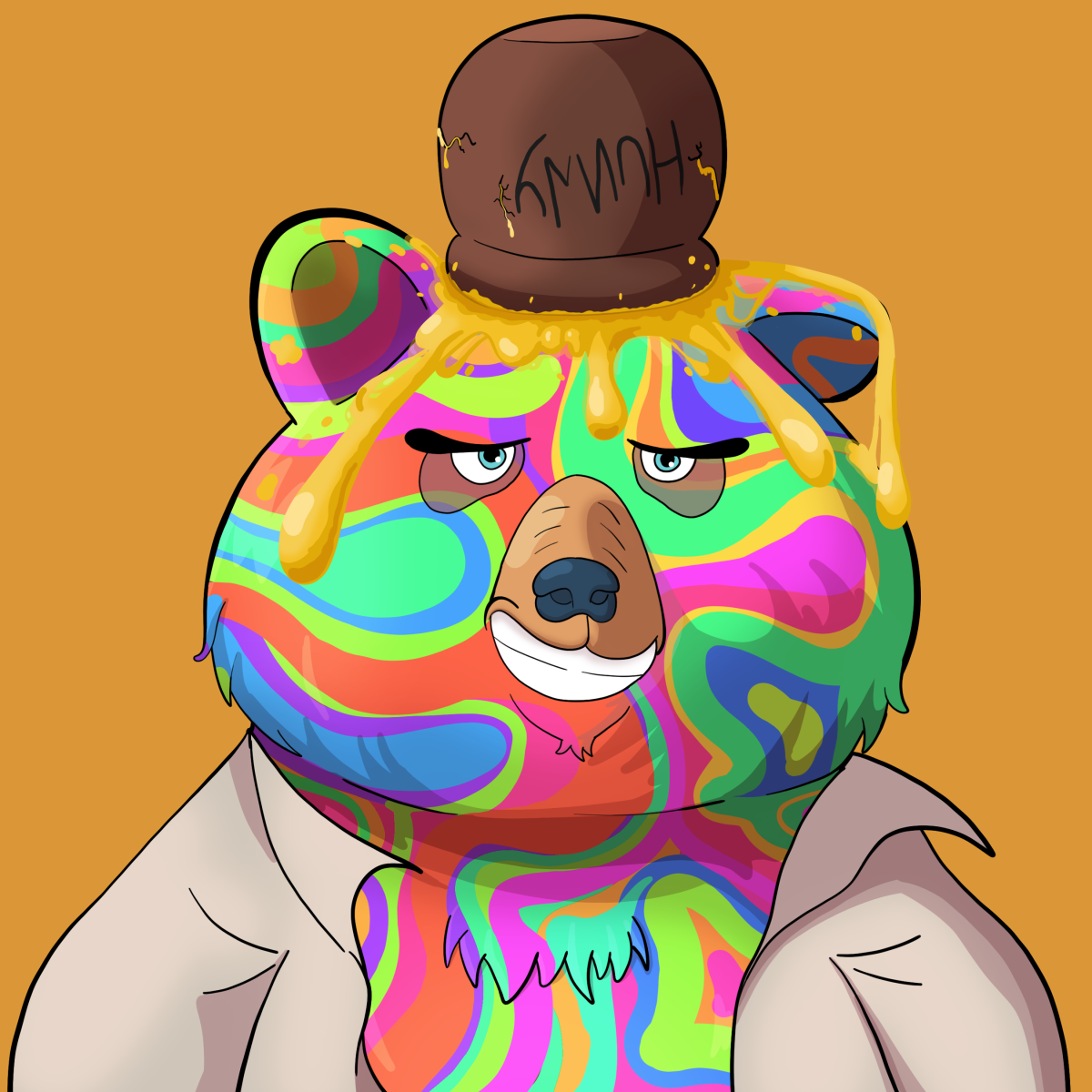 #5428 • Grubby Cakey Zooted Bear