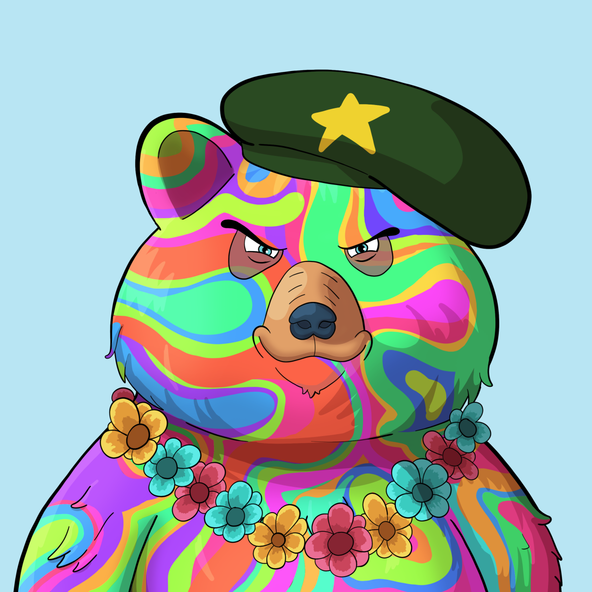 #5493 • Steely Buxom Shroom Bear