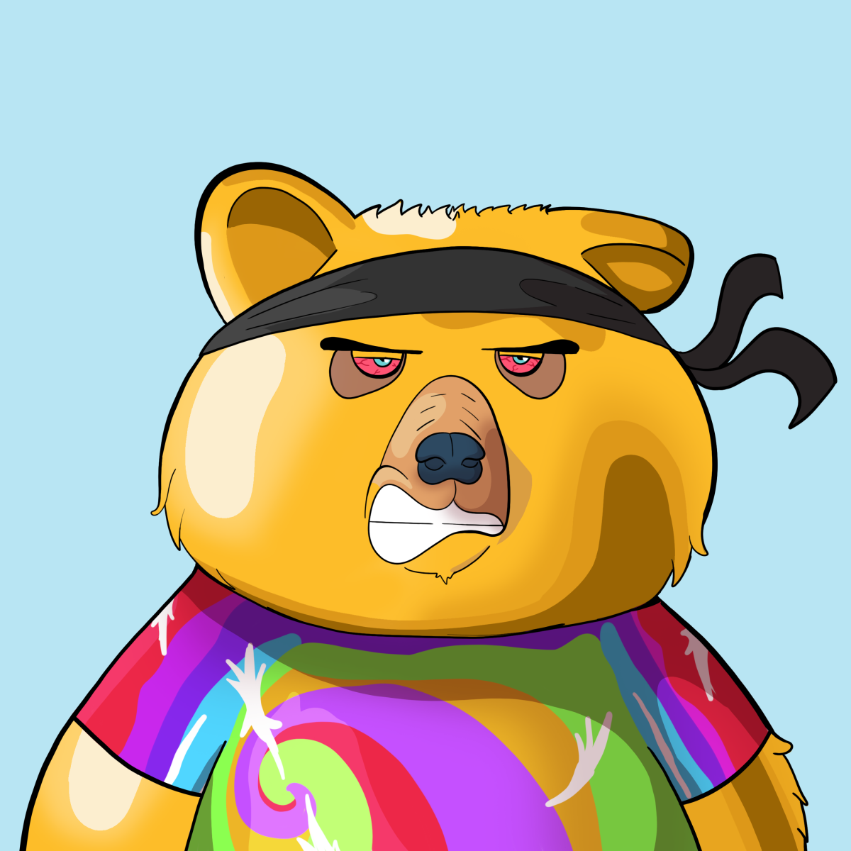 #676 • Bouncy Shaggy Shiny Bear